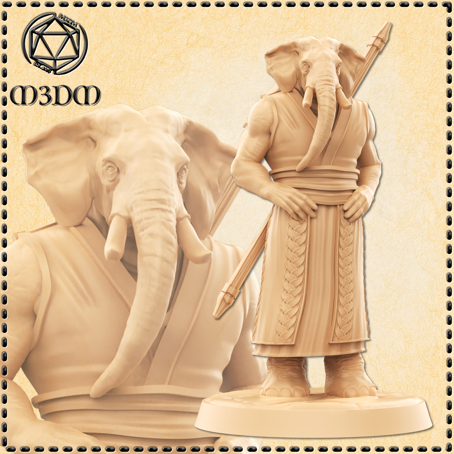Elephantfolk Monk